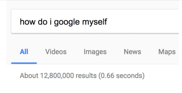 How Do I Google Myself